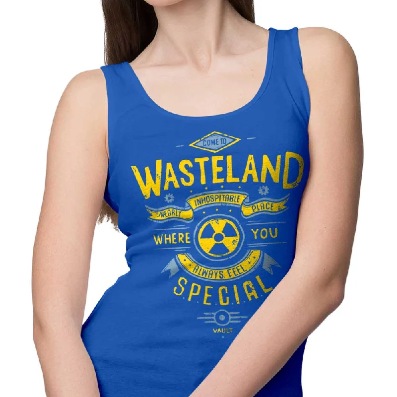 Women's Tank Top / Blue / XS