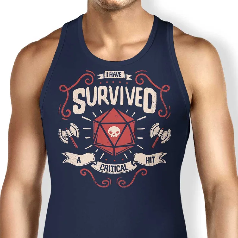 Unisex Tank Top / Navy / XS