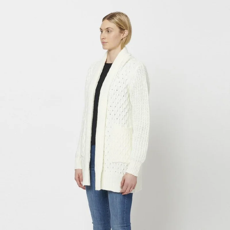 Darius Knit Cardigan (Bone)