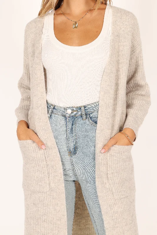 Deborah Cardigan - Oatmeal