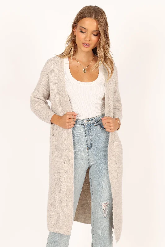 Deborah Cardigan - Oatmeal