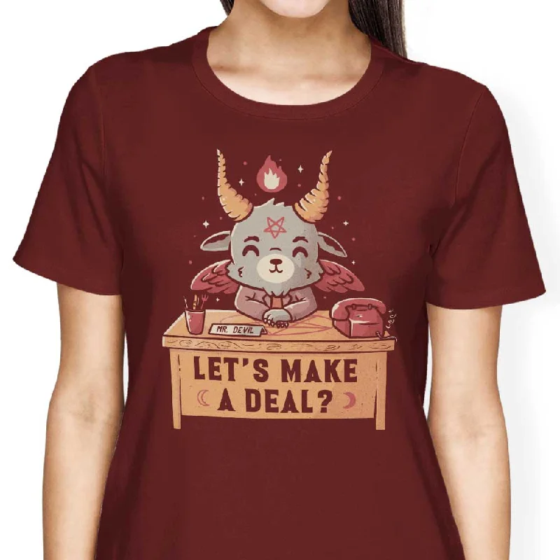 Women's T-Shirt / Maroon / S