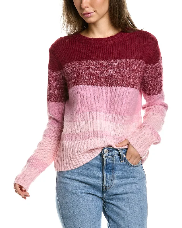 Lea & Viola Ombre Wool-Blend Sweater