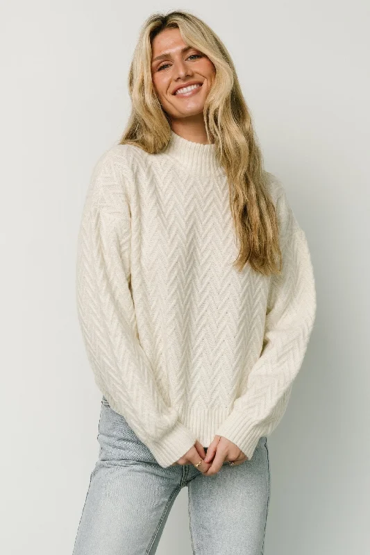 McRae Knit Sweater | Ivory