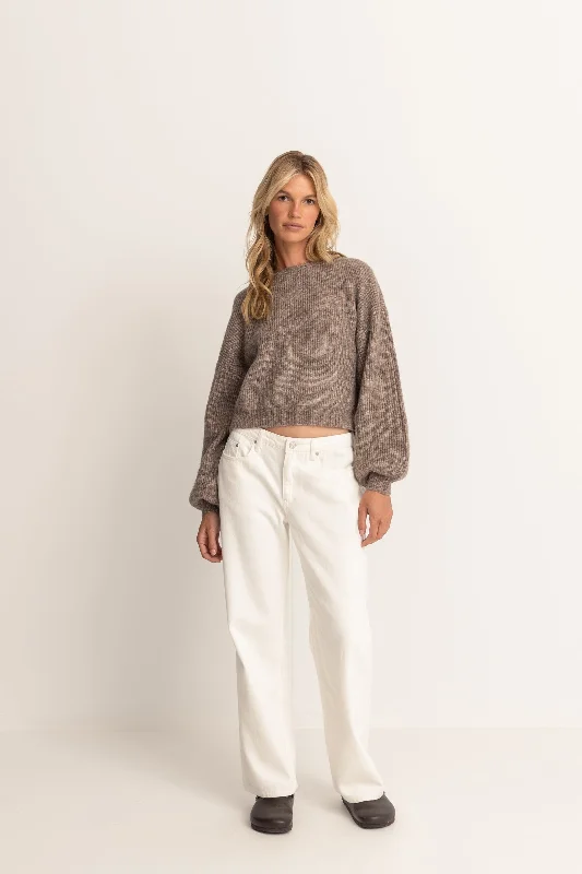 Quinn Knit Jumper Oatmeal