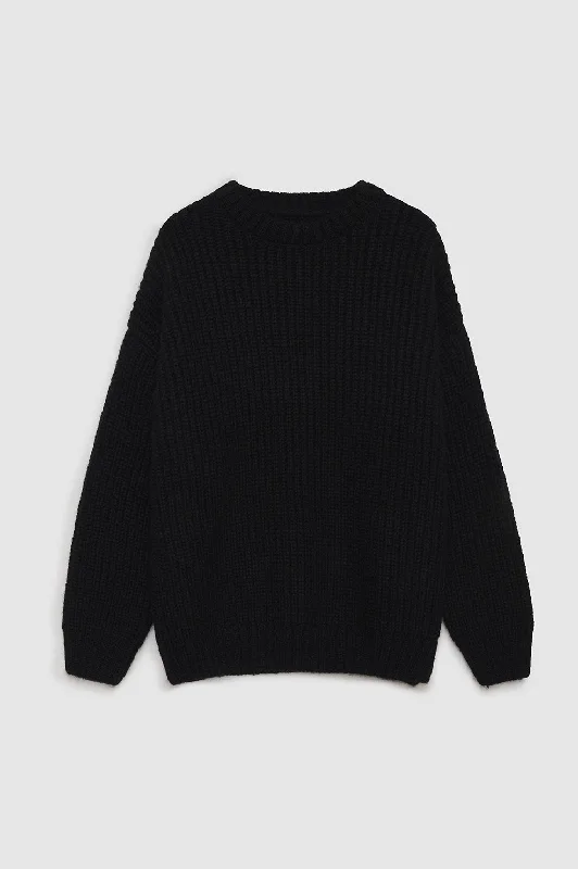 Sydney Crew Sweater - Black