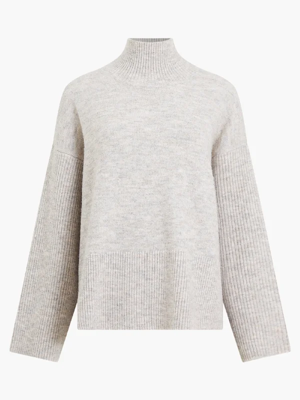 Winter Recycled Core Knit High Neck Jumper